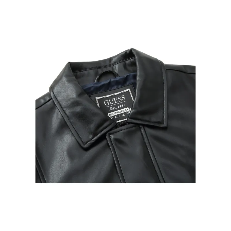 GUESS Jackets Coats Men's Black-2