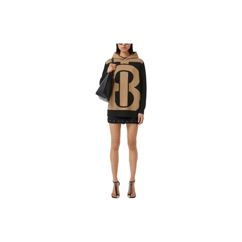 Burberry Women's Cashmere Blend Sweatshirt Black-2