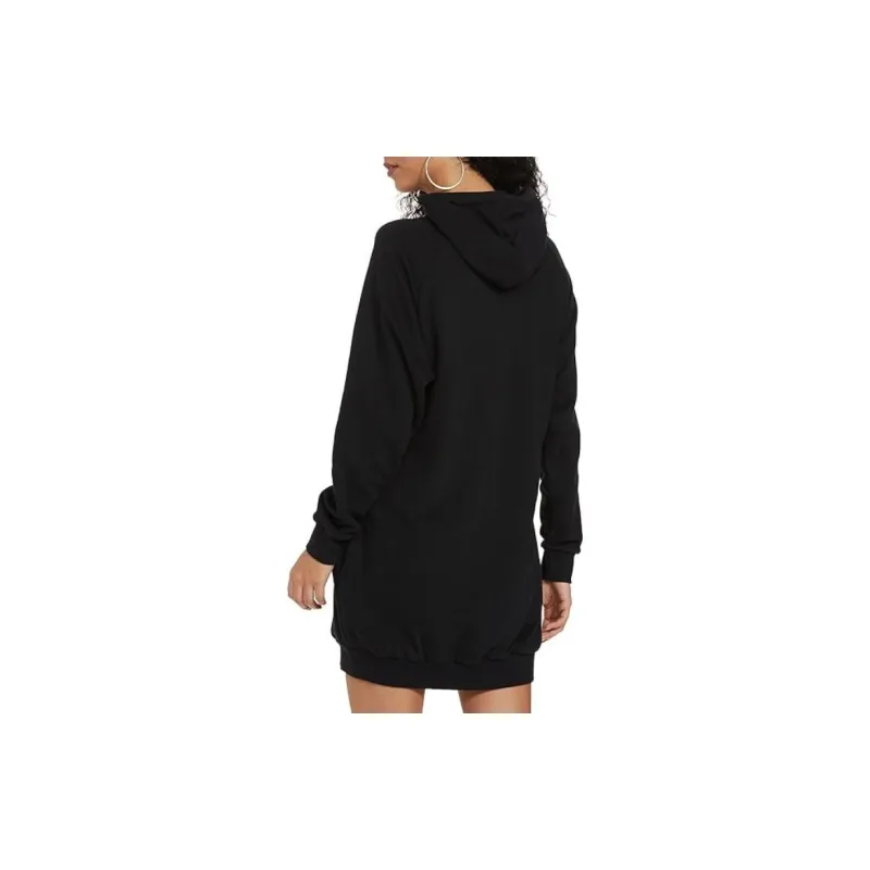 PUMA Long Sleeved Dresses Women's Black-4