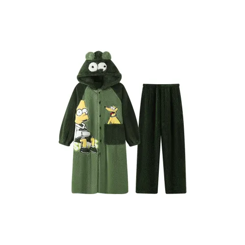 Maultiay Sleep Robe Men's Green