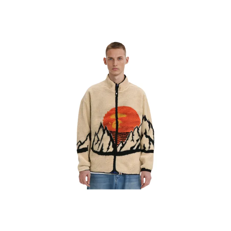Bape Bape Mountain Relaxed Fit Boa Jacket-2