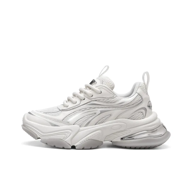 PMT Fashion Casual Cushioning Anti-Slip And Wear-Resistant Height Increasing Low-Top Chunky Sneakers Unisex-10