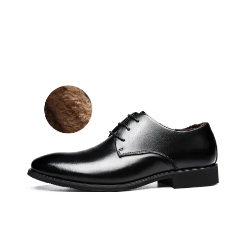 CHINT Dress Shoes Men Low-Top Black