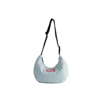 HUNTER Nylon Dumpling Bag Crossbody Bag Shoulder Bag Medium Size Women's Light Green