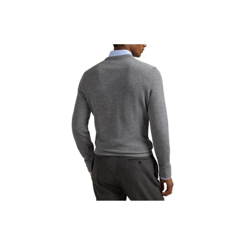 Polo Ralph Lauren Houndstooth Wool Jumper-2
