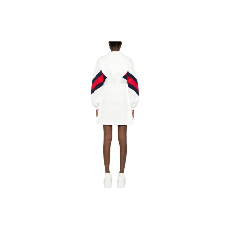 GUCCI Technical Jersey Polo Dress-4