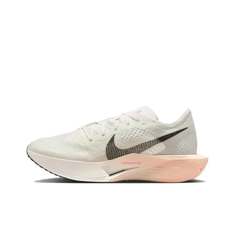 Nike ZoomX Vaporfly Next% 3 Low Top Marathon Long Distance Running Racing Running Shoes Men's White Pink-0