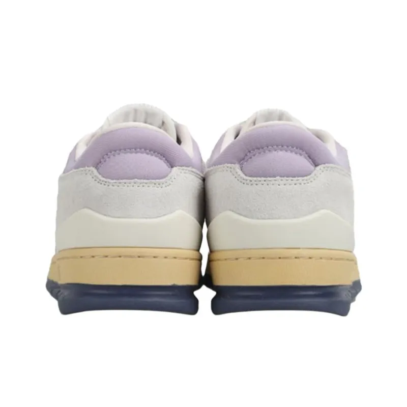 AVIA 825R Series Anti Slip Wear Resistant Low Top Skateboard Shoes Women's White Green Purple-3