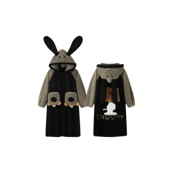 Maultiay Sleep Robe Men's Black