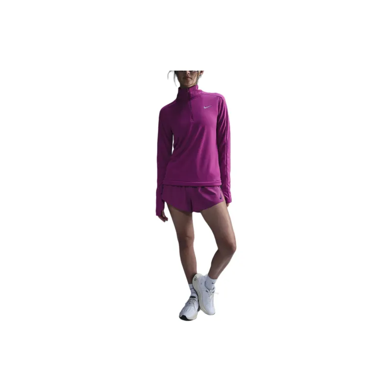 Nike Dri-Fit Pacer Sweatshirt Women's Hot Fuchsia-1