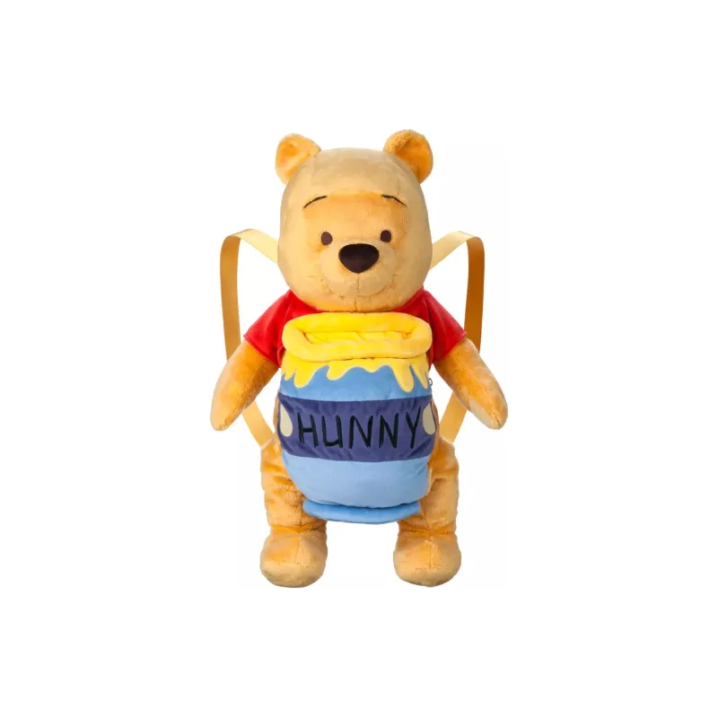 Disney Winnie The Pooh Series Polyester Backpack Regular Unisex Yellow-1