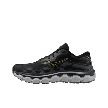 Mizuno Wave Horizon 7 Cushioning And Breathable Low Top Running Shoes Men's Black
