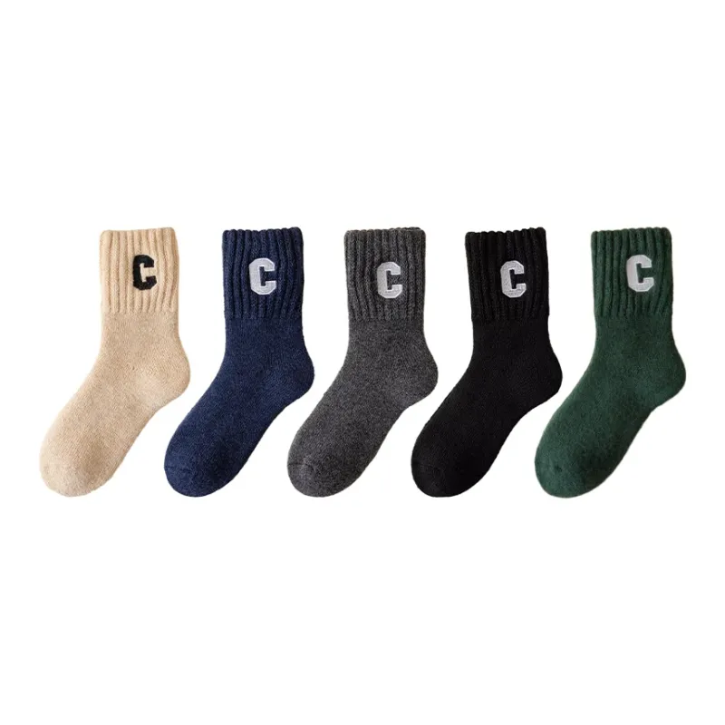 MIIOW Mid Calf Socks Women's Combo Set-8