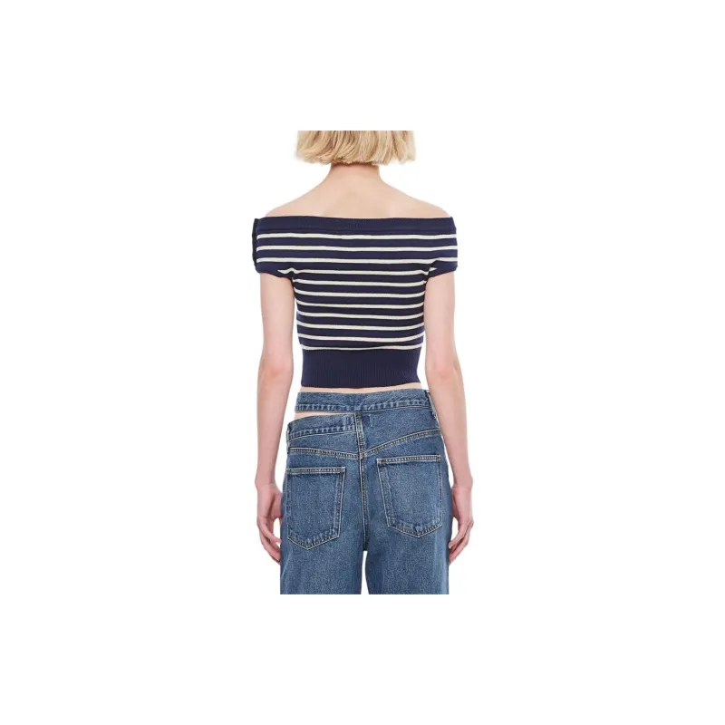 AMIPARIS Sailor Top 'Blue/White'-5