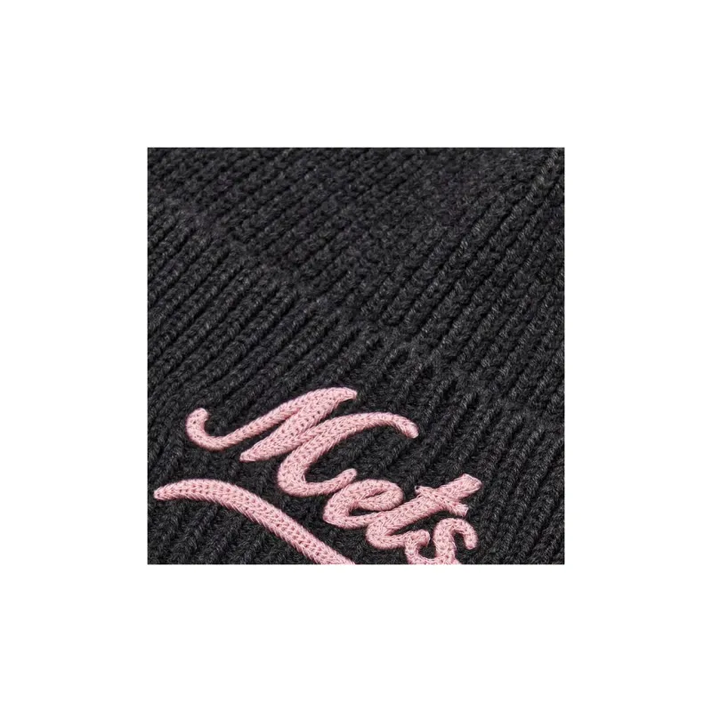 MLB Nylon Beanies Unisex Dark Gray-2