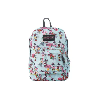 JanSport X Disney Collaboration Polyester Backpack Medium Size Unisex Mickey Print