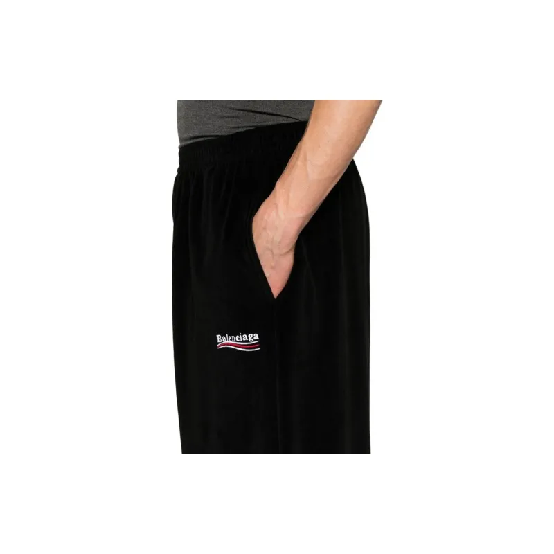 Balenciaga Logo Embroidered Track Pants-5
