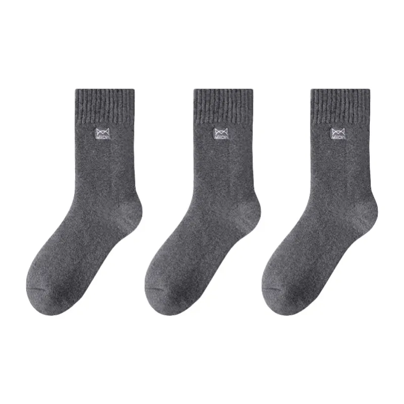 MIIOW Crew Socks For Fall And Winter Men's 3 Pack-8