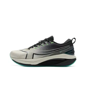 XTEP Cushioning Wear Resistant Low Top Training Running Shoes Men's Black Gray Color Winter Edition
