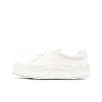 JIL SANDER Low Top Stylish Skateboarding Shoes Women's White