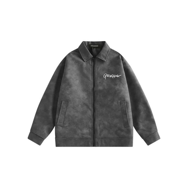 GROGNAK Leather Jackets Unisex-1