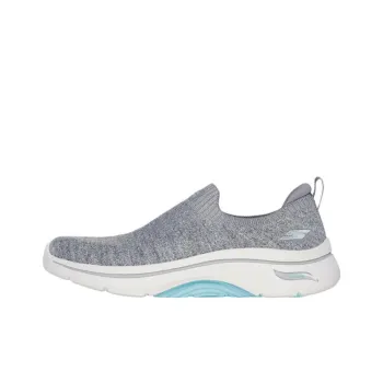Skechers GOWALK Anti Slip Wear Resistant Low Top Casual Shoes Women's Gray