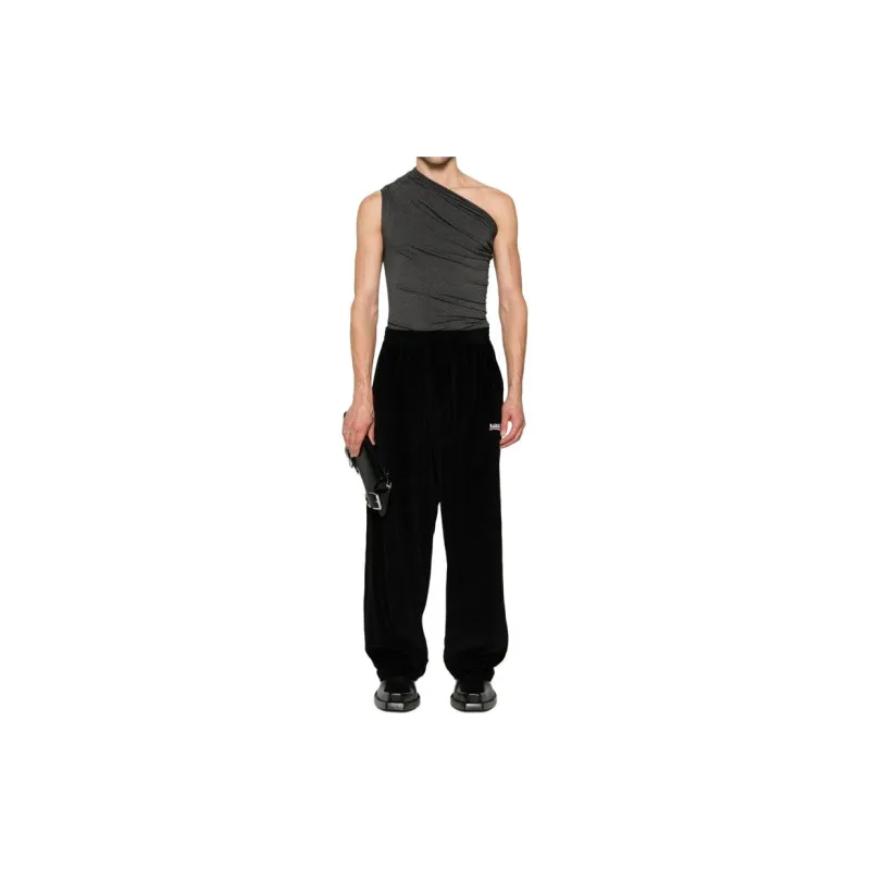 Balenciaga Logo Embroidered Track Pants-2