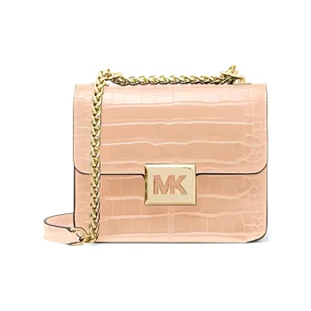 MICHAEL KORS Sonia Artificial Leather Shoulder Bag Crossbody Bag Small Size Women's Cream Pink