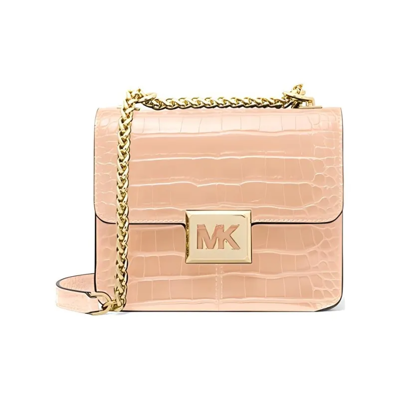 MICHAEL KORS Sonia Artificial Leather Shoulder Bag Crossbody Bag Small Size Women's Cream Pink-0