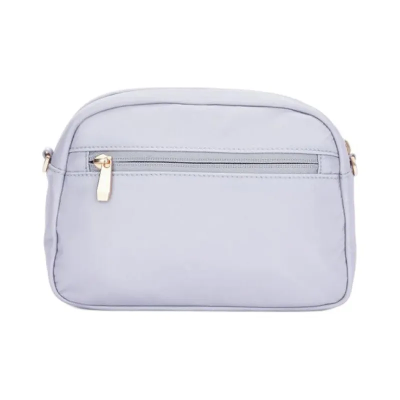 AMERICAN TOURISTER Polyester Shoulder Bag, Crossbody Bag Small Size Women's Light Gray-4
