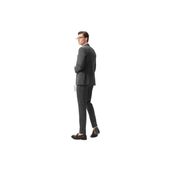 LARDINI Business Suits Men's Dark Gray