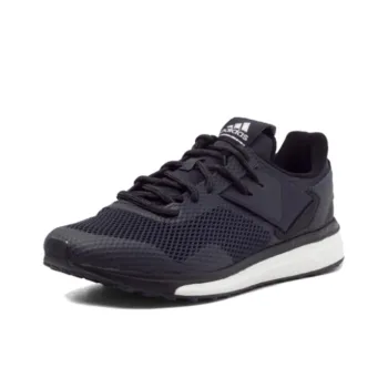Adidas Response 3 Anti Slip Wear Resistant Low Top Casual Running Shoes Men's Black