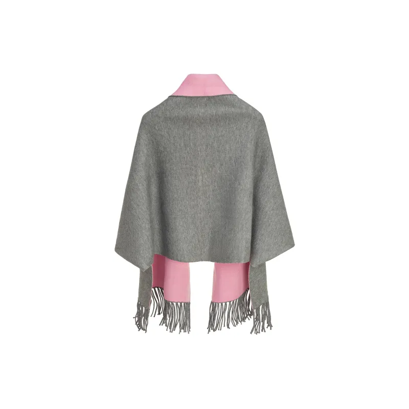 Shanghai Story Viscose Blend Shawls Women's 4 Colors Available-7