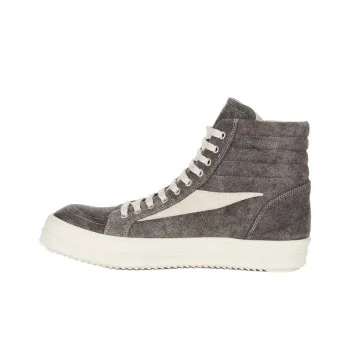 Rick Owens DRKSHDW High Top Skateboard Shoes Men's Gray