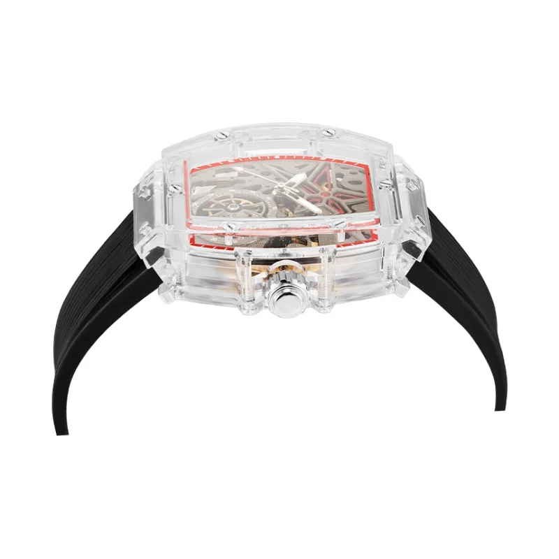 LIBER AEDON Mechanical Movement Cut Out Dial Men's Watches-13