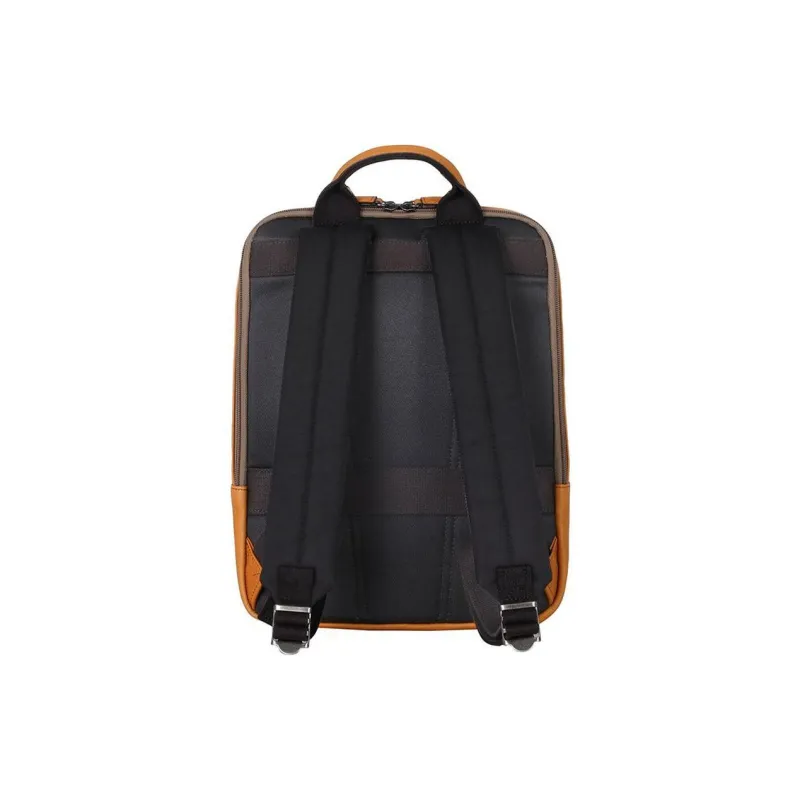 SAMSONITE Cow Leather Backpack Unisex Yellow-4