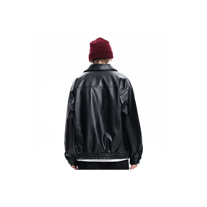 PAUL COSTELLOE Leather Jacket Unisex-2