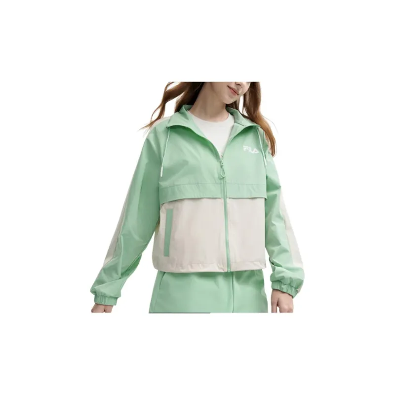 FILA Jacket Women's Turquoise Smoke Green-3
