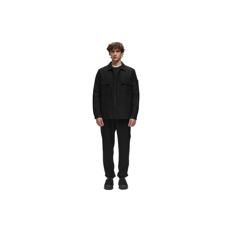 STONE ISLAND Ghost Piece Button Up Overshirt-1