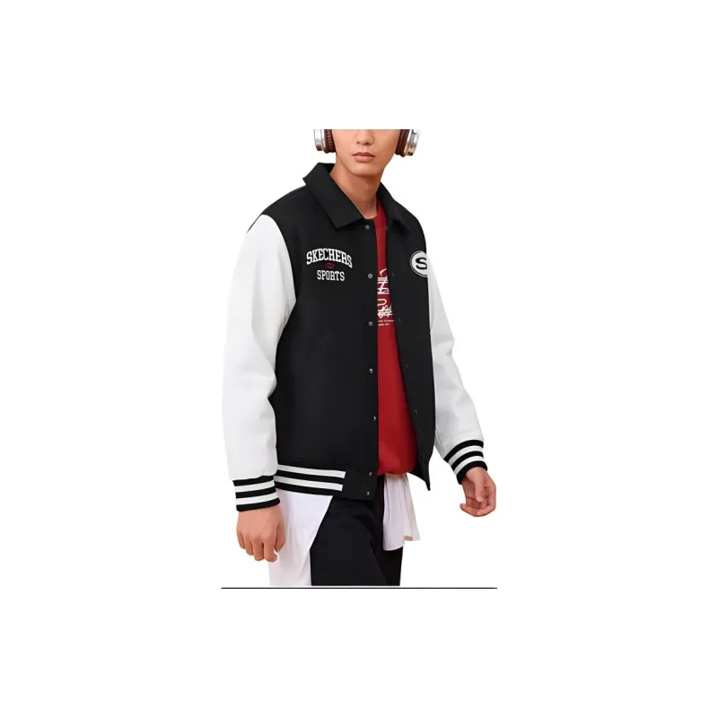 Skechers Puffer Jacket Men's Carbon Black-2