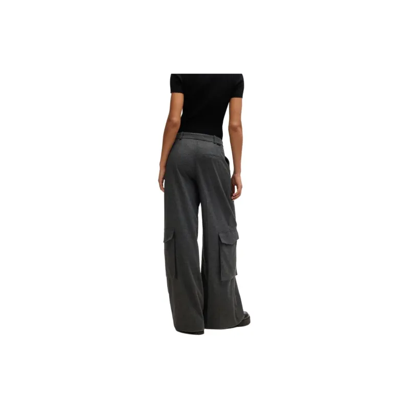 HUGO BOSS Wide leg Cargo Trousers-3