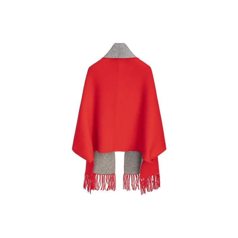 Shanghai Story Viscose Blend Shawls Women's 4 Colors Available-3