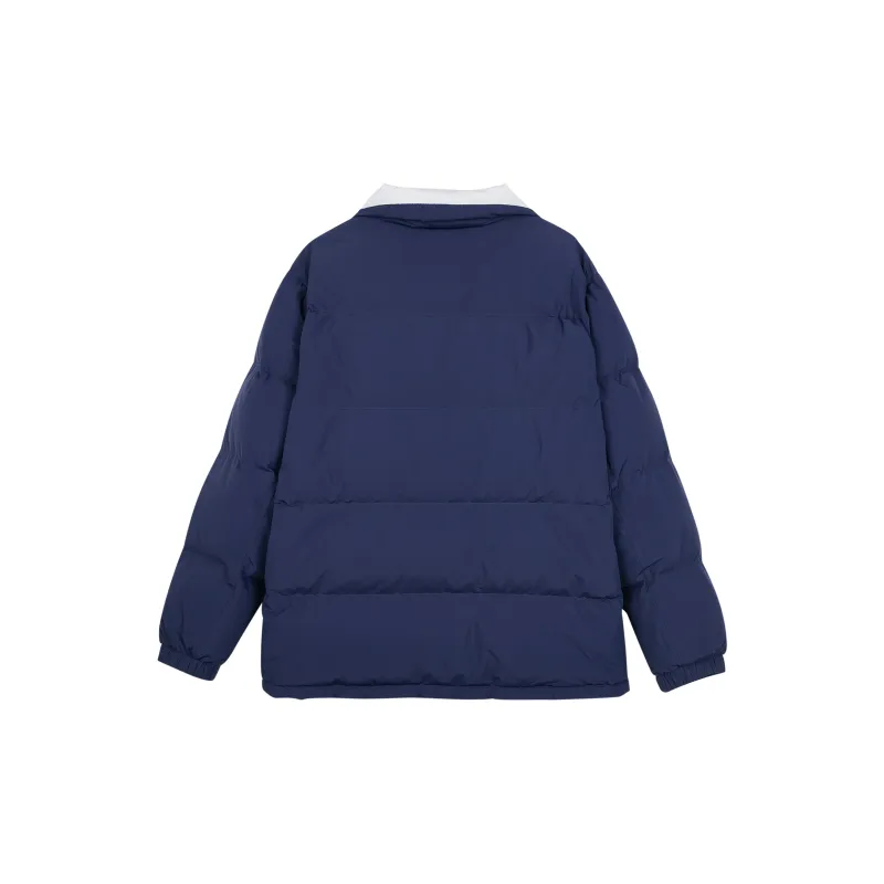 Skechers Colorful Down Jacket Unisex Marine Blue-1