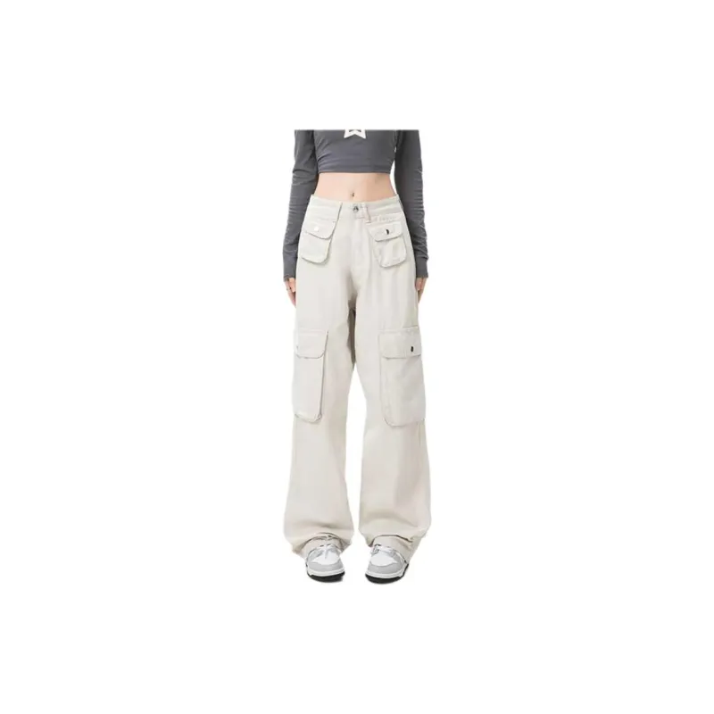 Concubine Zhu Jeans Women's White-1