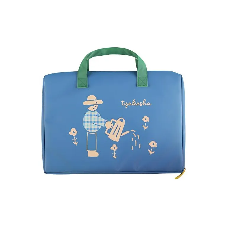 KOKUYO × Taka Sha Collaboration Nylon Portable Laptop Bag Regular Unisex Red/Blue-1