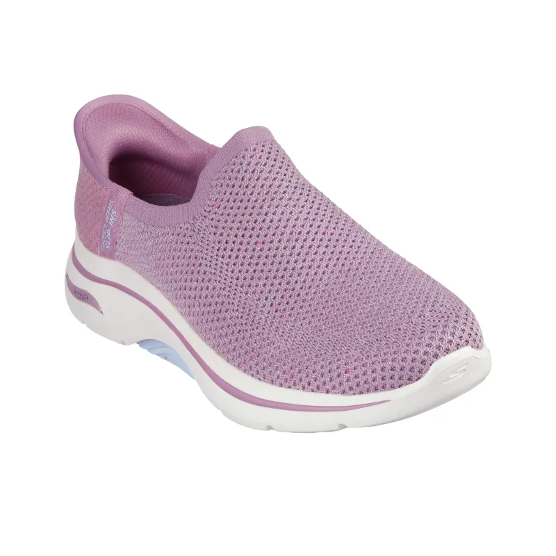 Skechers Slip Ins Breathable And Resilient Low Top Casual Shoes Women's Purple-2