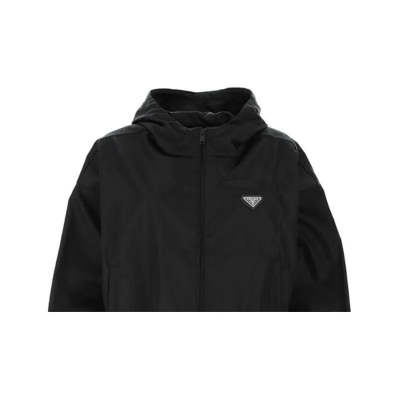 PRADA Re Nylon Cropped Jacket-3