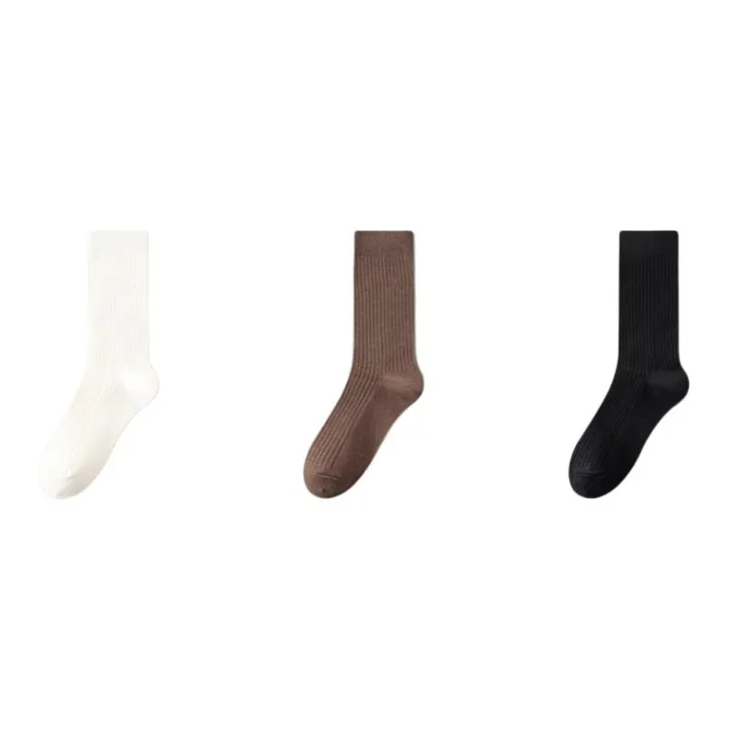 MIIOW Mid Calf Socks Women's Combo Set-3