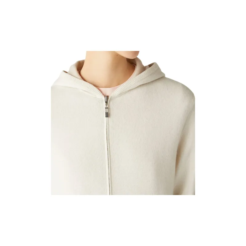 Loro Piana FW24 Cashmere Sweater Women's Nougat-6