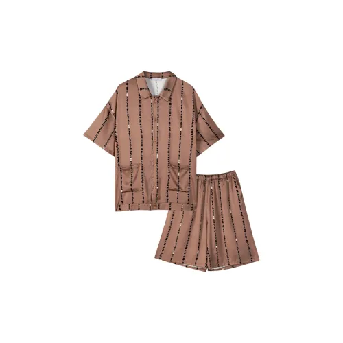 Same Language Pajamas Men's Camel